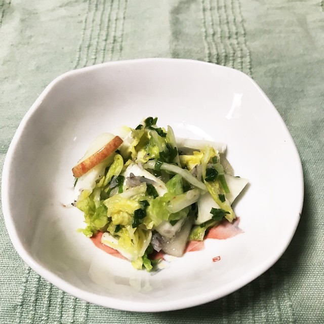 アミの塩辛を使った浅漬け レシピ 作り方 By クックmsi2cw クックパッド