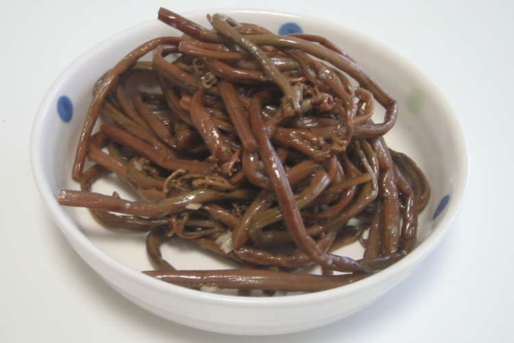 韓国ナムル ワラビのナムル レシピ 作り方 By すんよるちゃん クックパッド 簡単おいしいみんなのレシピが357万品