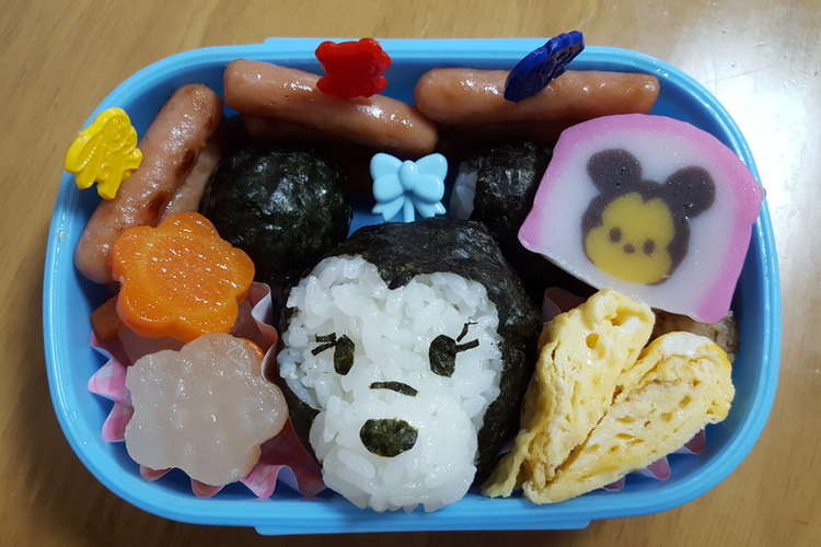 ミニーちゃん お弁当 レシピ 作り方 By Patty0626 クックパッド 簡単おいしいみんなのレシピが355万品
