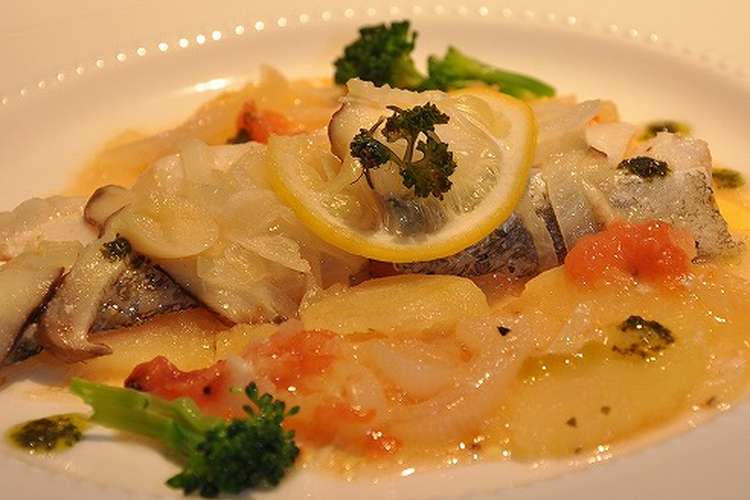 銀ダラと野菜の重ね蒸し煮 レシピ 作り方 By Mydining クックパッド 簡単おいしいみんなのレシピが356万品