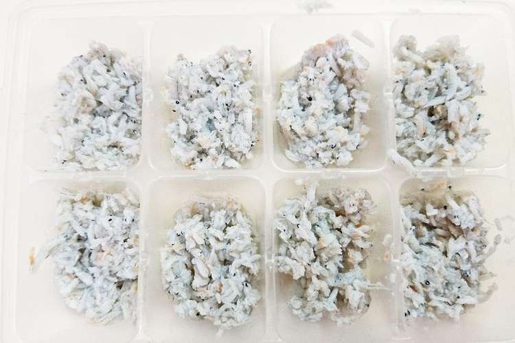 離乳食中期 しらすのストック レシピ 作り方 By まぁぁぁぁさ 写メ付 クックパッド 簡単おいしいみんなのレシピが366万品