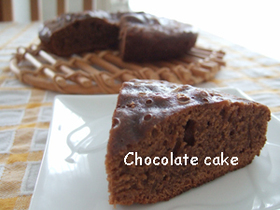 フライパンひとつで*チョコレートケーキ*