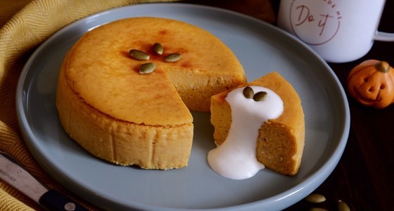 パンプキンスパイスポケケーキのレシピ