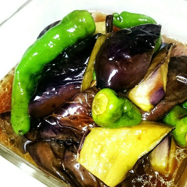 さっぱり茄子とししとうの焼き浸し 簡単 レシピ 作り方 By Emis クックパッド 簡単おいしいみんなのレシピが367万品