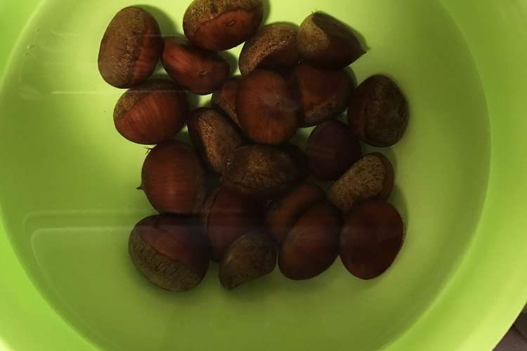 栗の下処理 美味しい保存方法 レシピ 作り方 By こうゆかあん クックパッド 簡単おいしいみんなのレシピが355万品