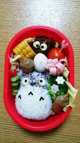 ♥トトロのキャラ弁♥