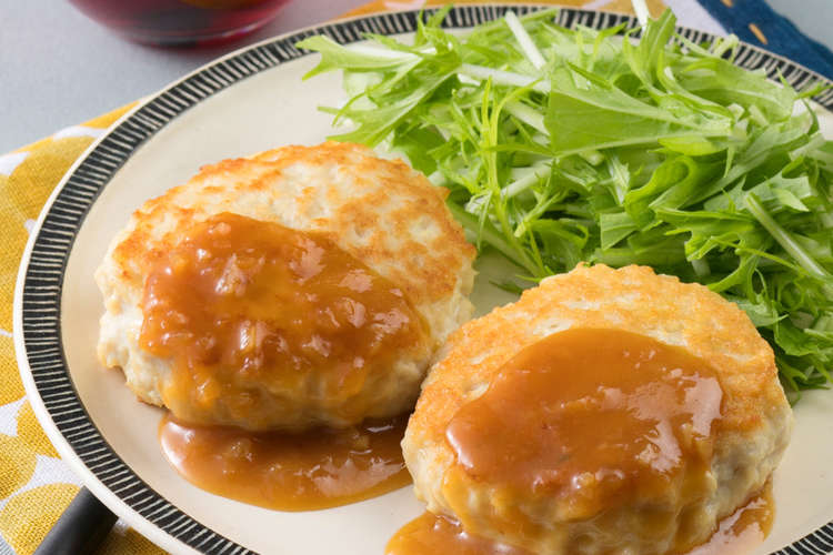 豆腐でふんわり 和風チキンハンバーグ レシピ 作り方 By イオン クックパッド 簡単おいしいみんなのレシピが360万品