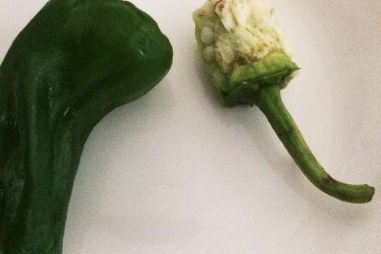 速攻 ピーマン 種取り レシピ 作り方 By プリティきんちゃん クックパッド 簡単おいしいみんなのレシピが351万品