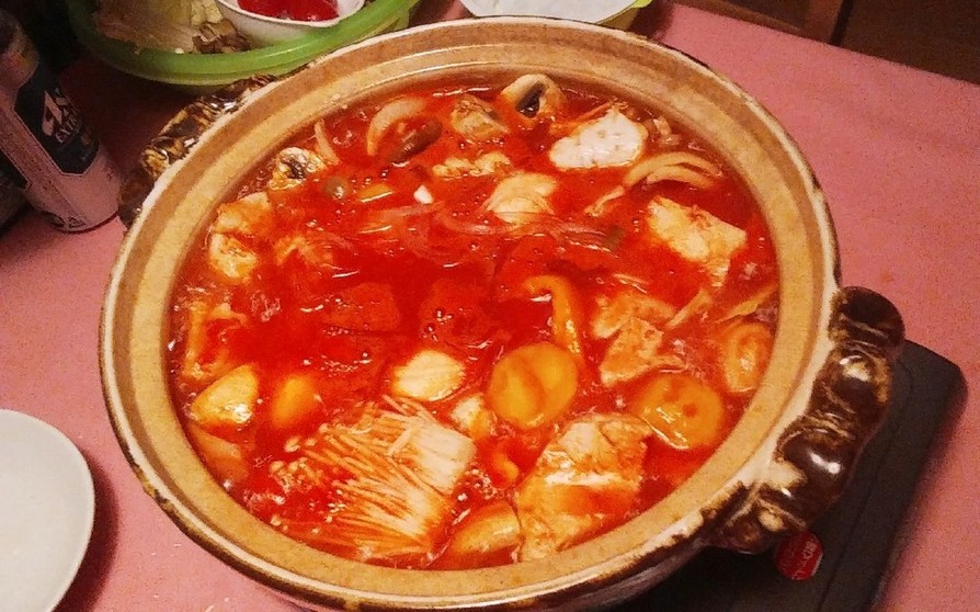 濃厚トマトジュースのトマト鍋の画像