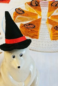 FPで簡単☆かぼちゃのチーズケーキ