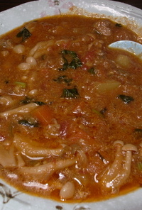 中華スープ＆チリソースdeトマトスープ