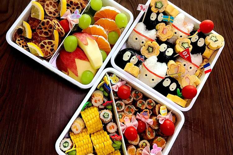 運動会お弁当 キャラ弁 トトロ レシピ 作り方 By たまりあやか クックパッド 簡単おいしいみんなのレシピが358万品