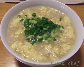 超簡単!春雨と卵の中華スープ
