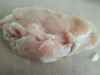鶏胸肉を柔らかくするブライン液の写真
