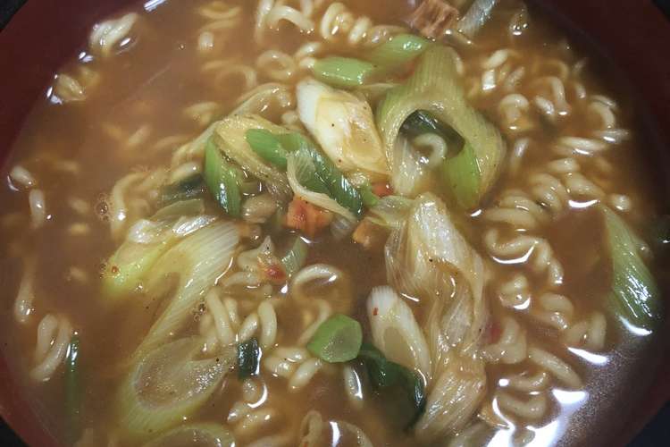 辛ラーメン カレー レシピ 作り方 By フクマキ クックパッド
