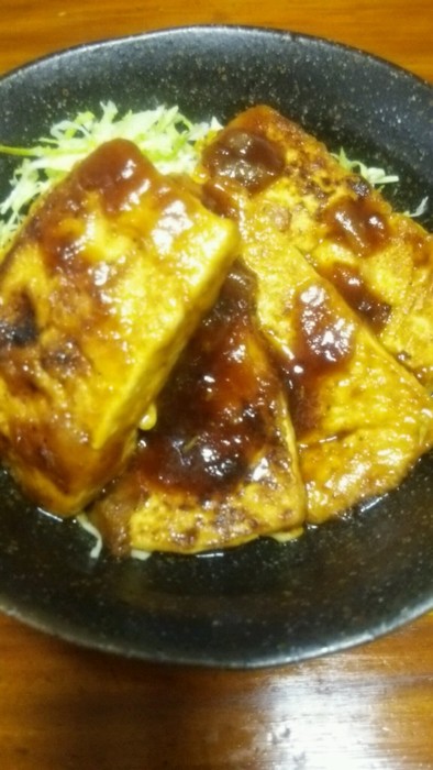 豆腐のステーキの写真