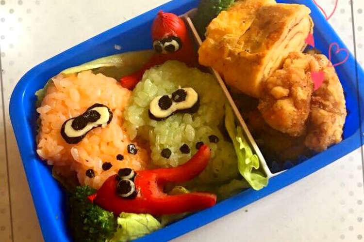 スプラトゥーン 簡単 お弁当 キャラ弁 レシピ 作り方 By まいちょこ本家 クックパッド 簡単おいしいみんなのレシピが354万品