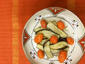簡単!ナスとトマトのマリネ