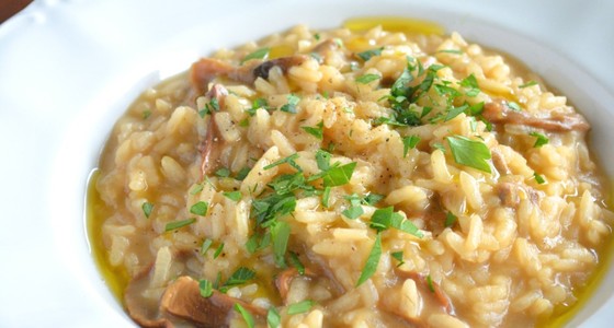 本場イタリアのポルチーニ茸のリゾット レシピ