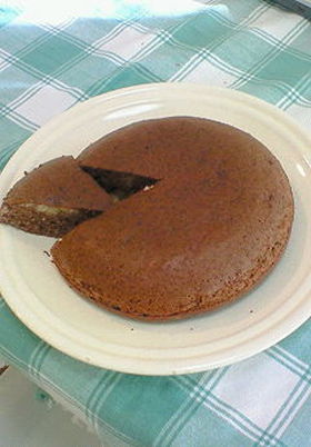 ♥炊飯器でおからとチョコバナナのケーキ♥