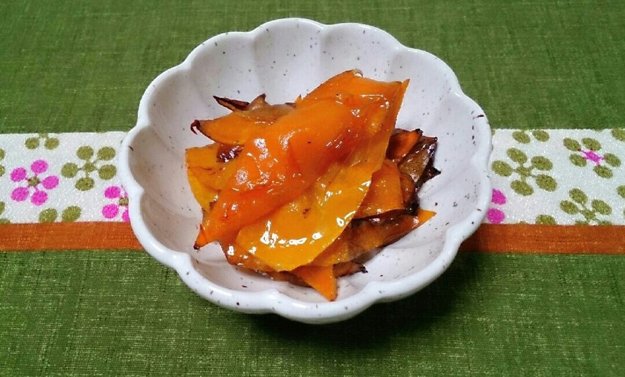 柿の皮の美味しい食べ方の画像