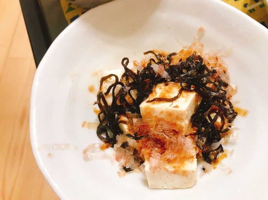 豆腐と塩昆布のさっぱりサラダ☆の画像