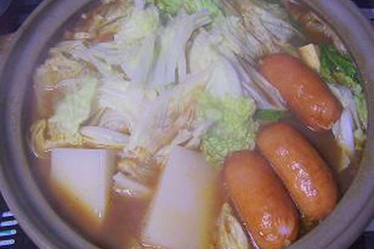 味噌ベースの和風カレー鍋 レシピ 作り方 By あーぴん クックパッド 簡単おいしいみんなのレシピが353万品
