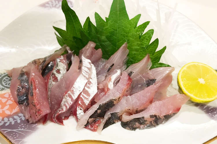 鯵のお造り レシピ 作り方 By Huhufumin クックパッド