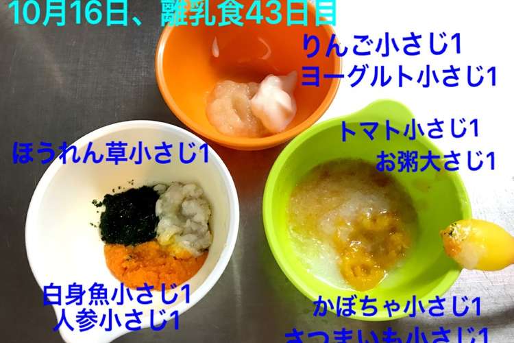 離乳食初期 白身魚 レシピ 作り方 By Ds24 クックパッド