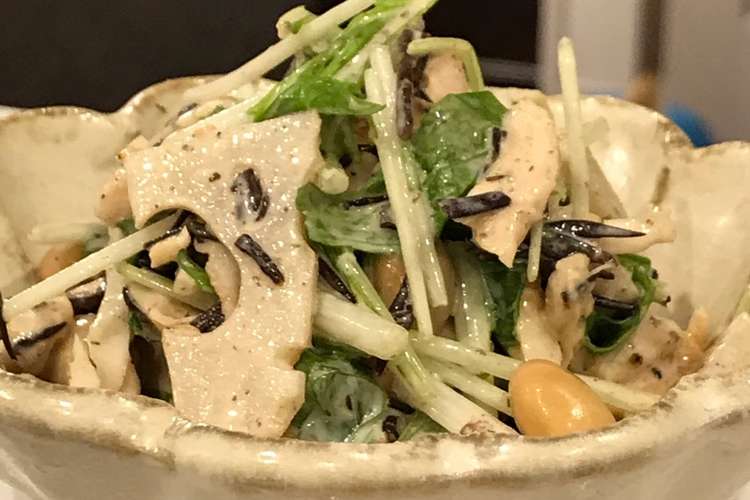 まごわやさしいデリ風サラダ レシピ 作り方 By ハル色 クックパッド 簡単おいしいみんなのレシピが358万品