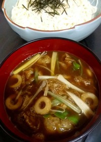 カレーつけ素麺