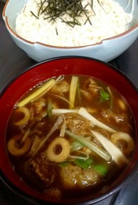 カレーつけ素麺