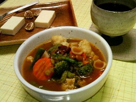 野菜たっぷりスープ