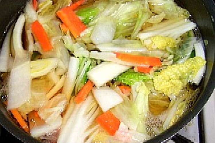 野菜たっぷりちゃんこ鍋 レシピ 作り方 By Masayukiz クックパッド