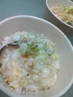 中華風雑炊(おじや)