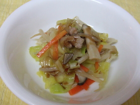 おばあちゃんの野菜炒め