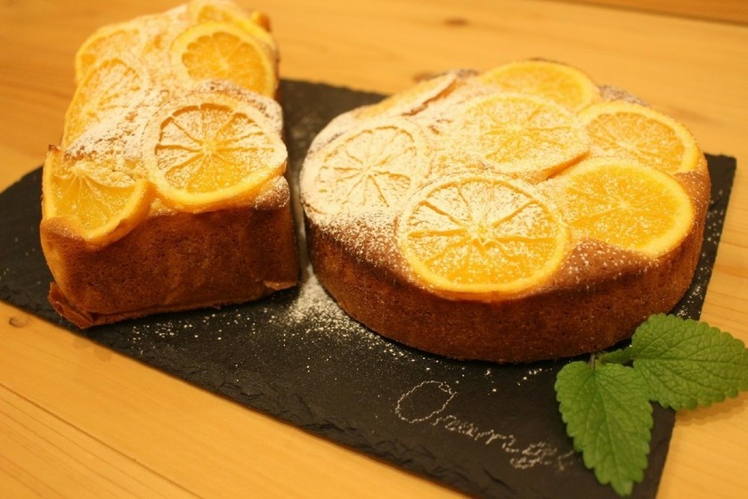 オレンジピーカンケーキのレシピ