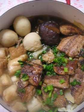 さんまの蒲焼鍋○柳川風?