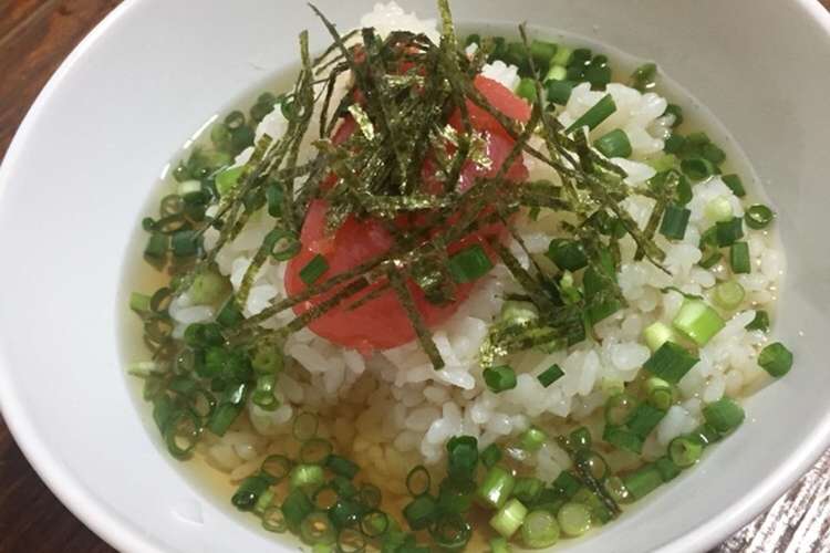 めんつゆで作る出汁茶漬け レシピ 作り方 By シェフこにー クックパッド 簡単おいしいみんなのレシピが352万品