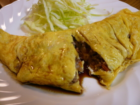 素朴な味わい☆昔オムレツ