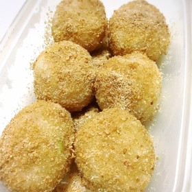 落花生の白胡麻おはぎ