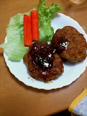 おから料理第3弾!!おからハンバーグの写真
