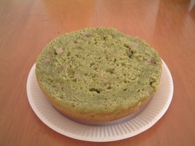ホットケーキミックスでバナナ抹茶ケーキ