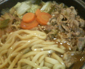 ☆鍋つゆ残ったら♫カレーうどん鍋☆