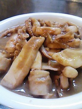 イカのわた煮★味噌でまったり
