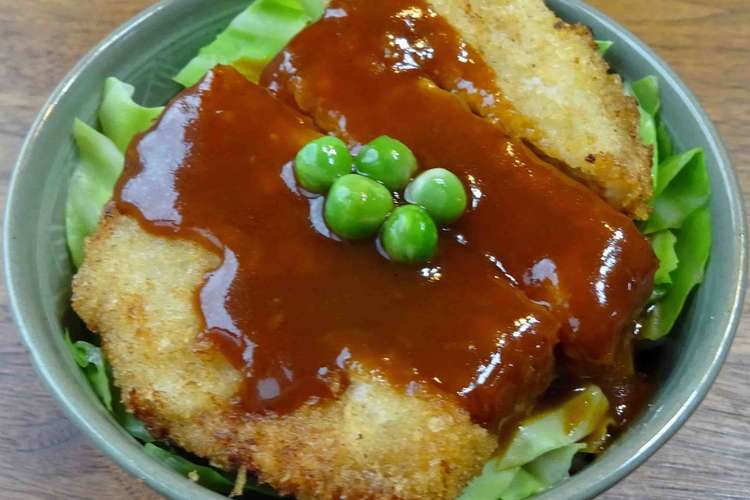 デミカツ丼 岡山風です レシピ 作り方 By おでのおでん クックパッド 簡単おいしいみんなのレシピが350万品