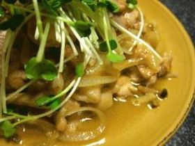 鶏の柚子胡椒炒め