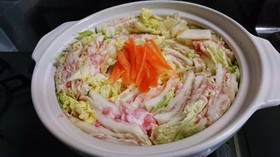 あつあつ 白菜と豚バラのミルフィーユ
