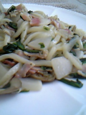 冬野菜たっぷり焼きうどん