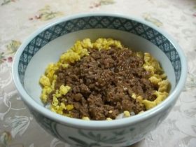 コツなし簡単!母の味・そぼろ丼
